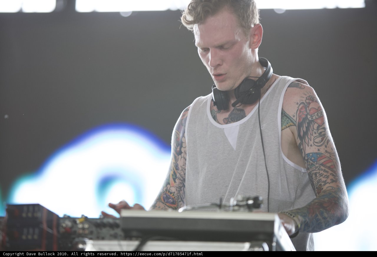 Tattooed DJ Rocks Coachella