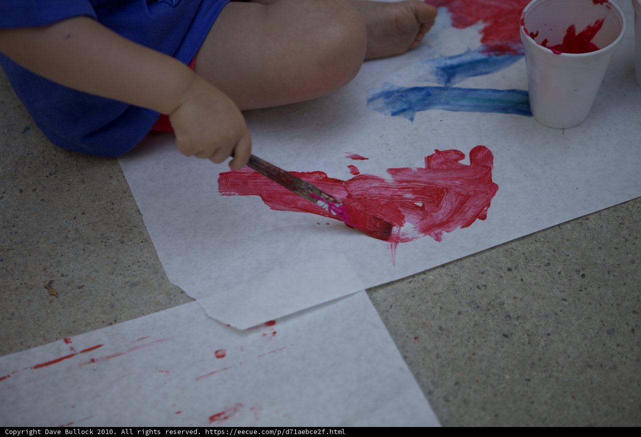 Little Artist at Work