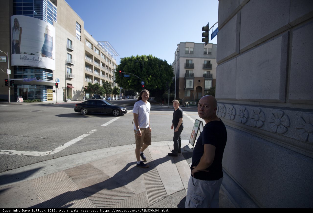 Street Corner Downtown LA