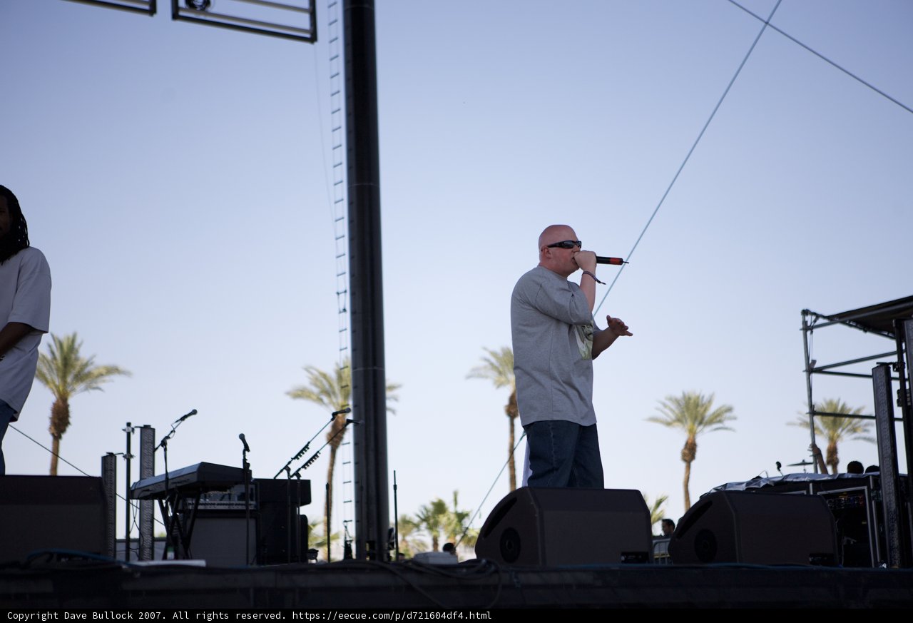 Brother Ali Entertaining the Coachella Crowd