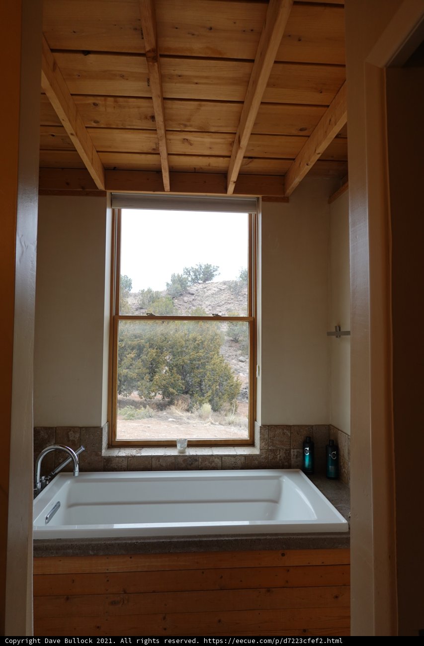 Soothing Wooden Bathtub Retreat