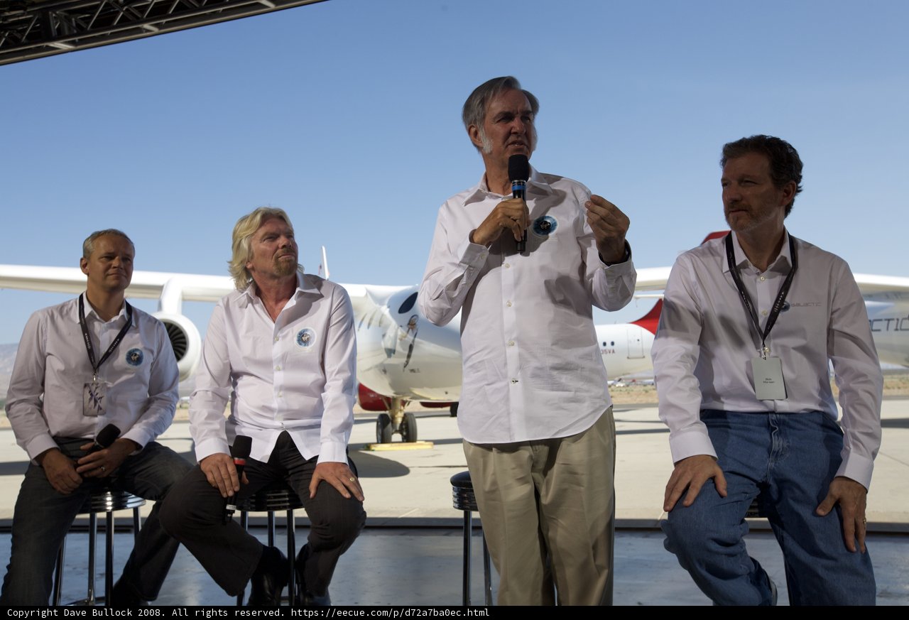Microphone Talk with Burt Rutan and Richard Branson