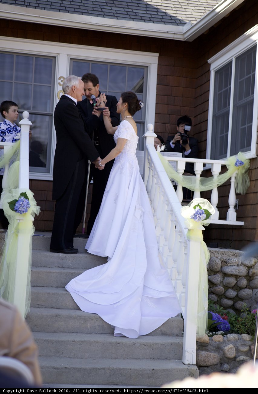 The Happy Couple Says "I Do