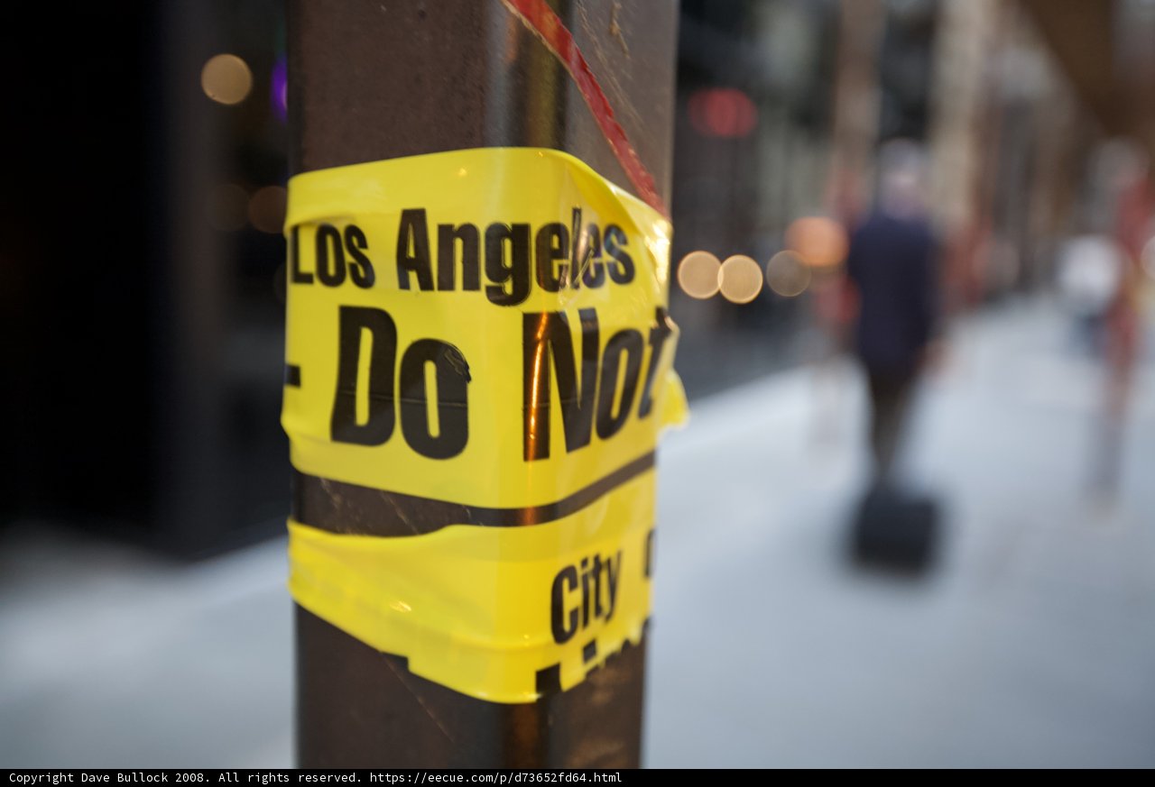 Warning in the City