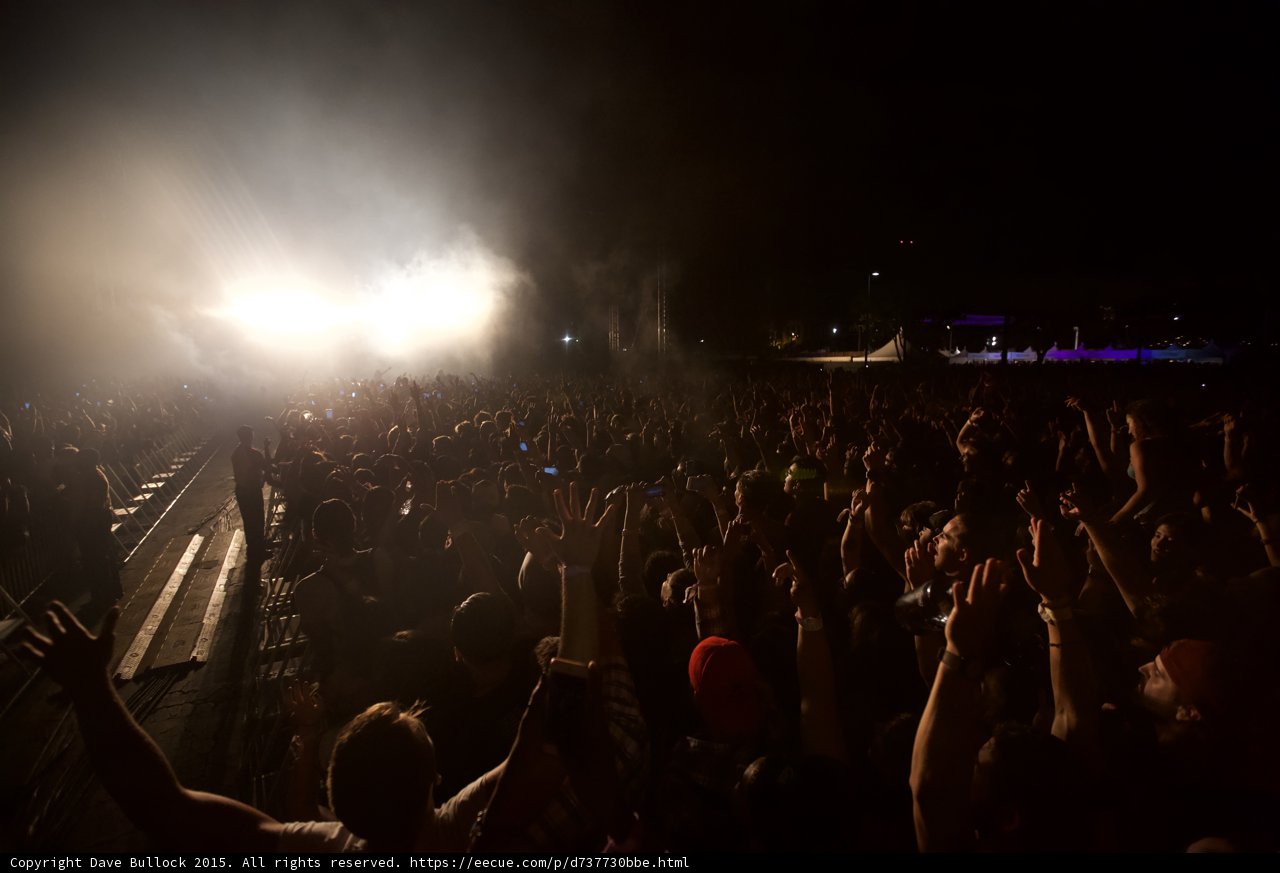 White Glow Crowd Shot