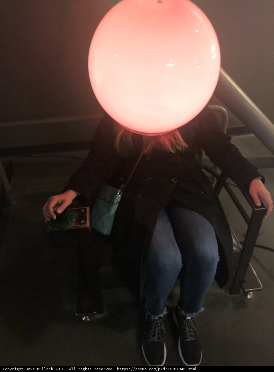 Pink Balloon Hat