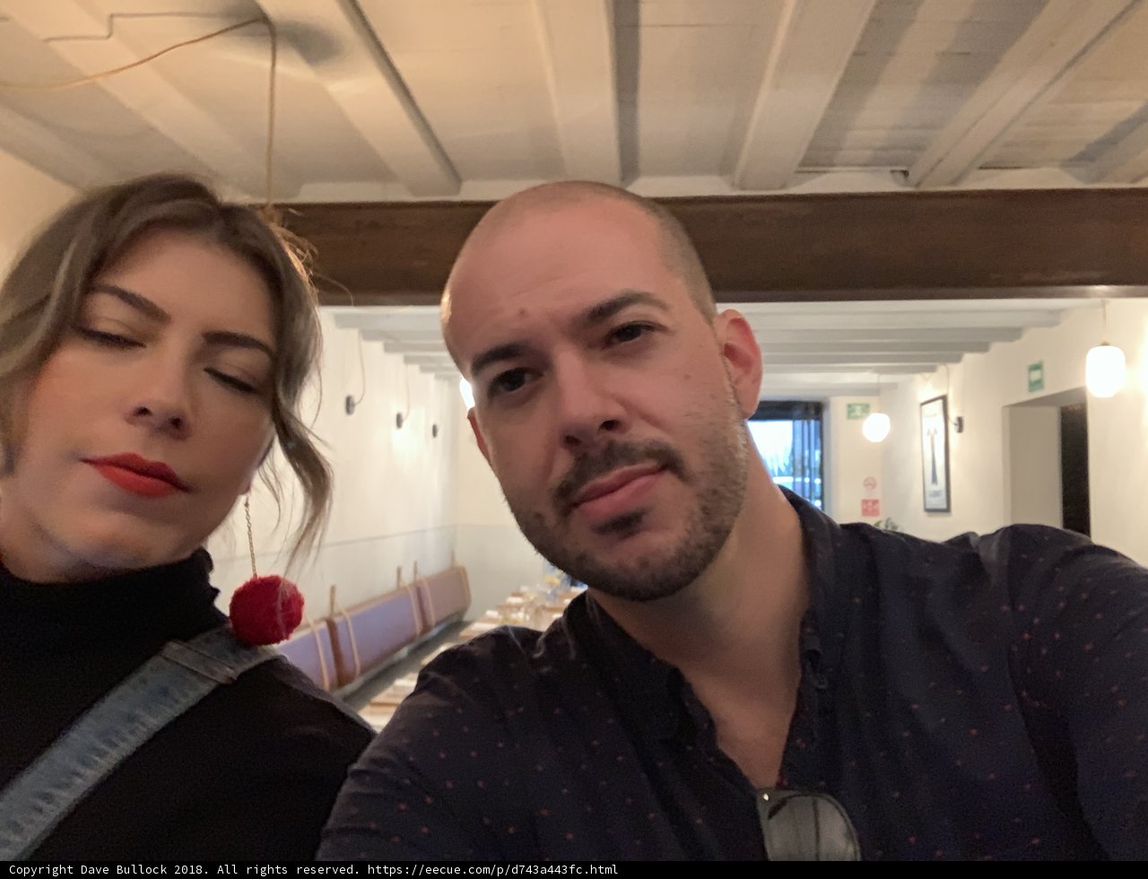 Selfie Time at the Restaurant