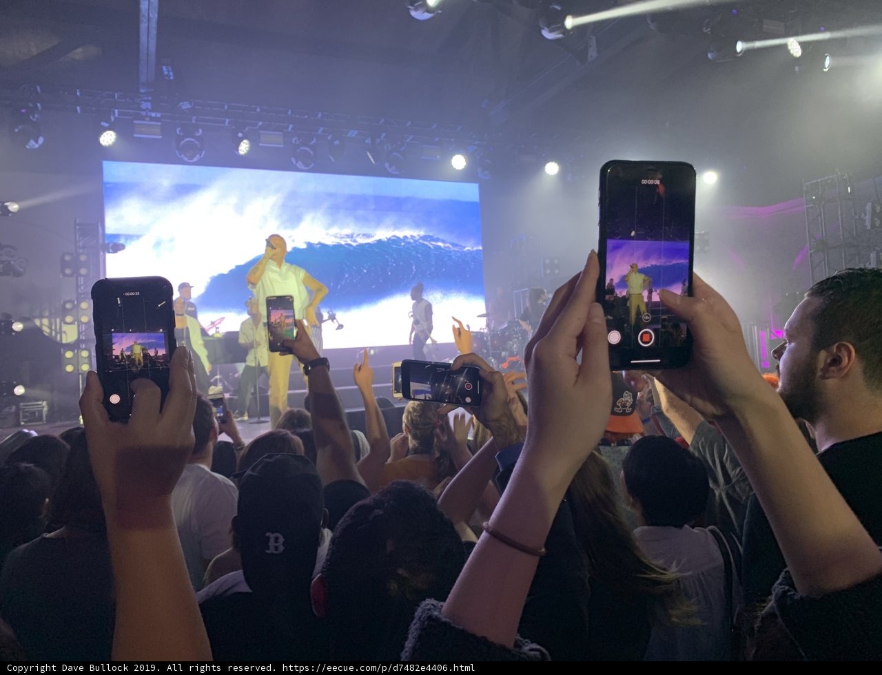 Snap-happy Crowd at Urban Concert
