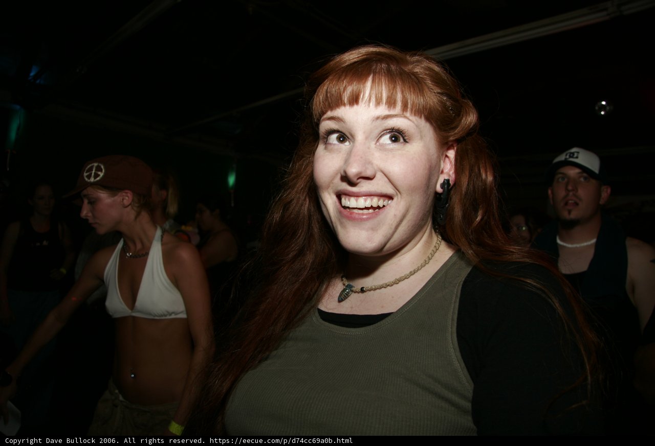 Red-Headed Rebel in the City Nightclub