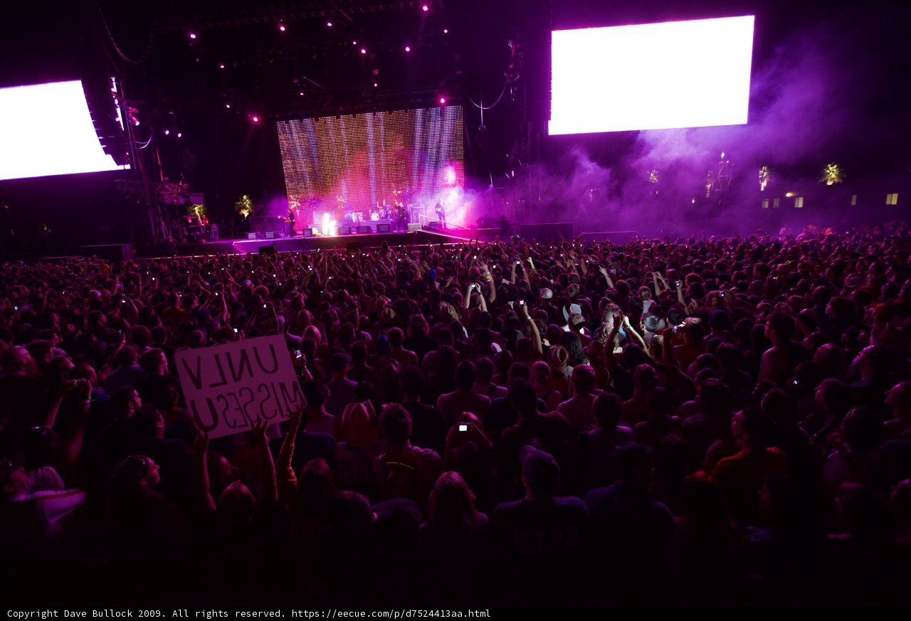 The Roaring Crowd at Coachella 2009