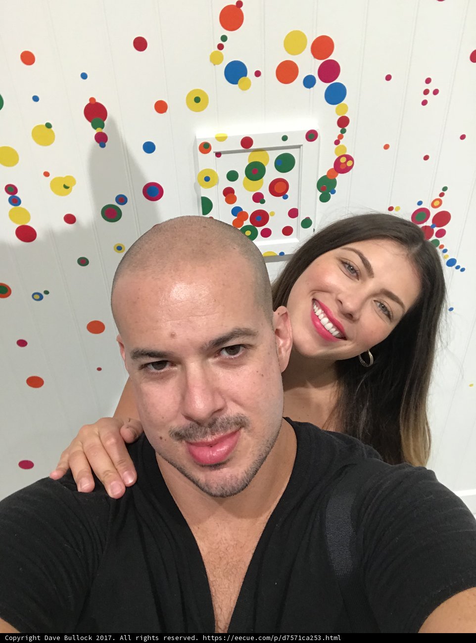 Colorful Selfie with Dave and Lori