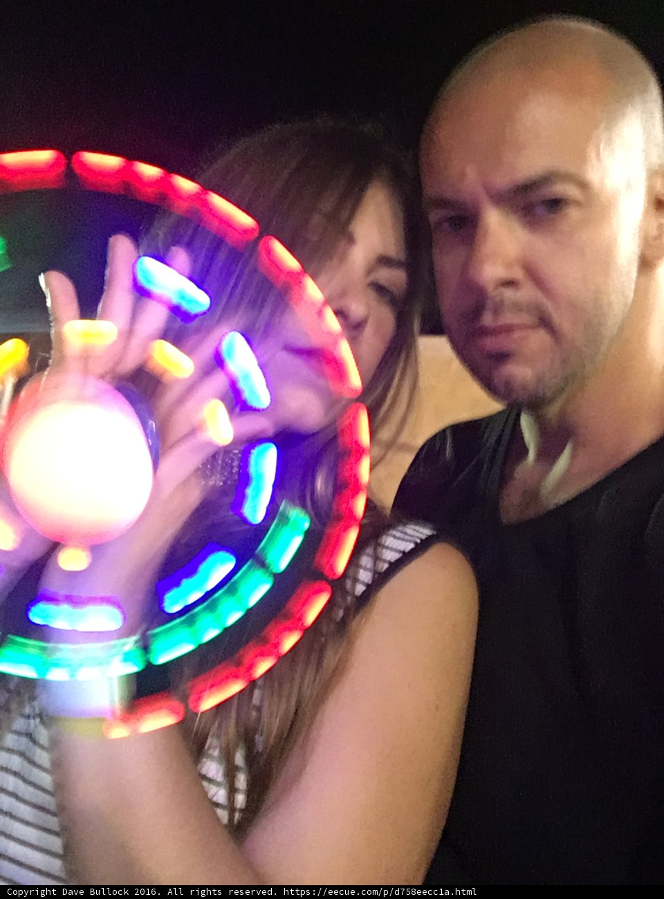 Colorful Light-Up Toy Fun at Fort Marcy Ballpark