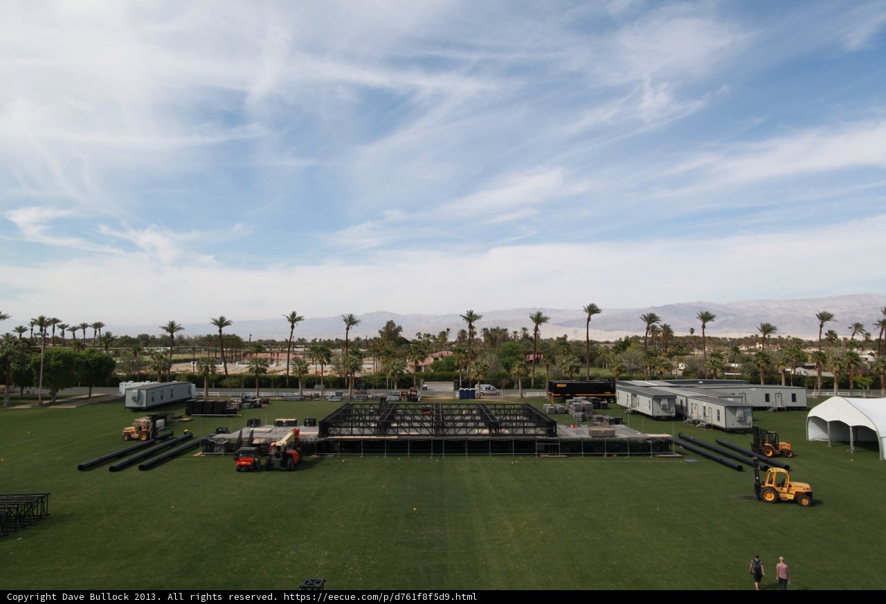 Stage in the Field
