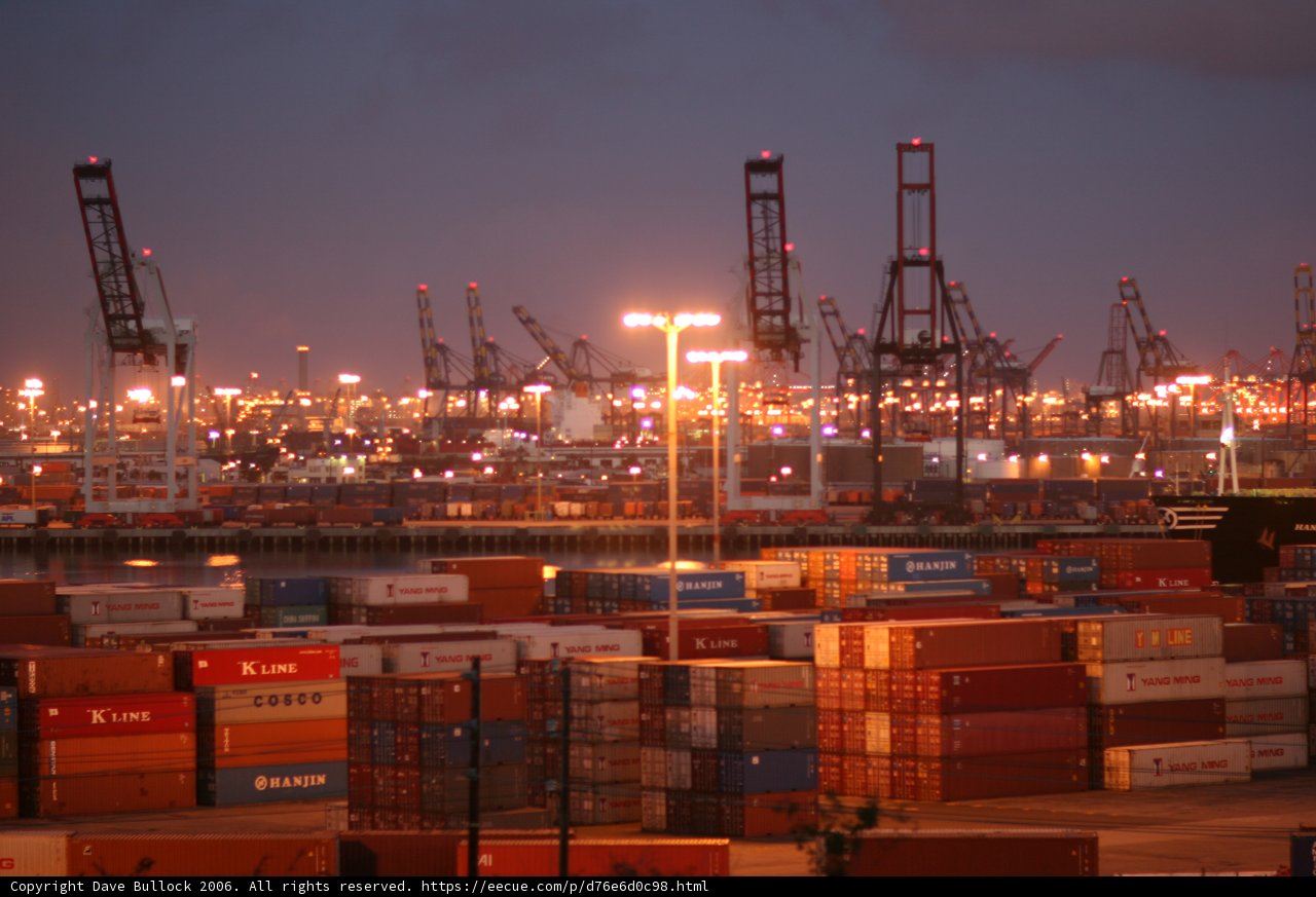 Nightfall on the Port