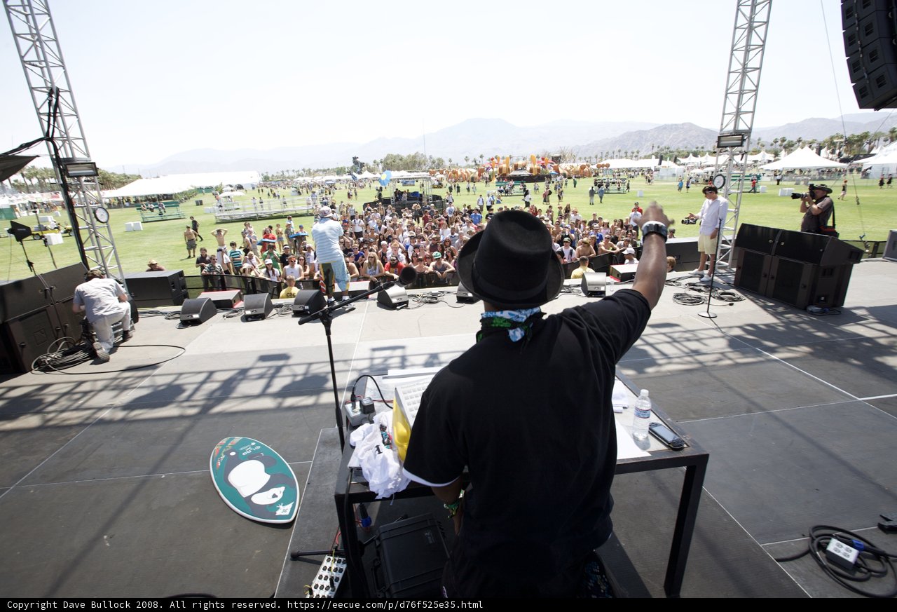 The Man in the Hat Rocking Coachella