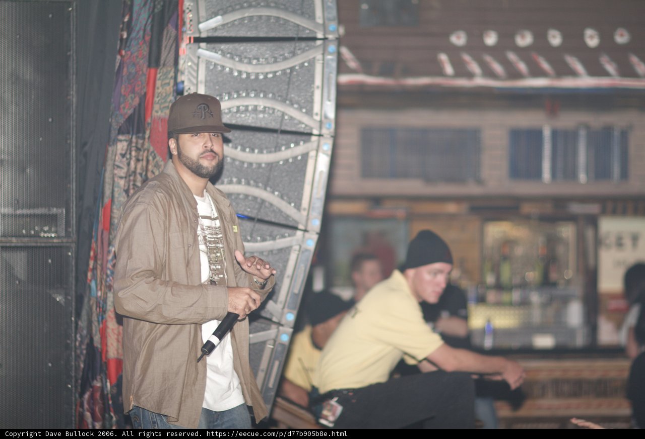 Man in Hat at Pub
