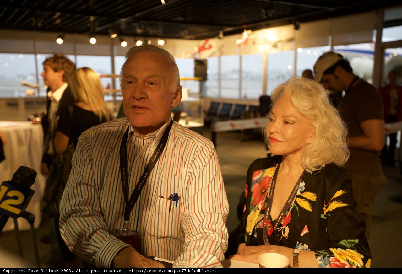 Dining with Buzz Aldrin