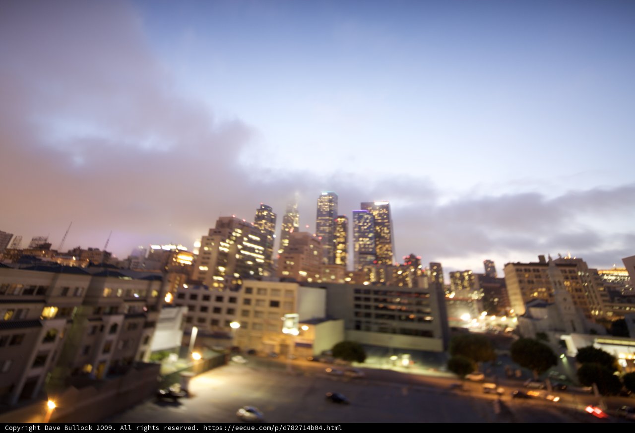 Nighttime Cityscape
