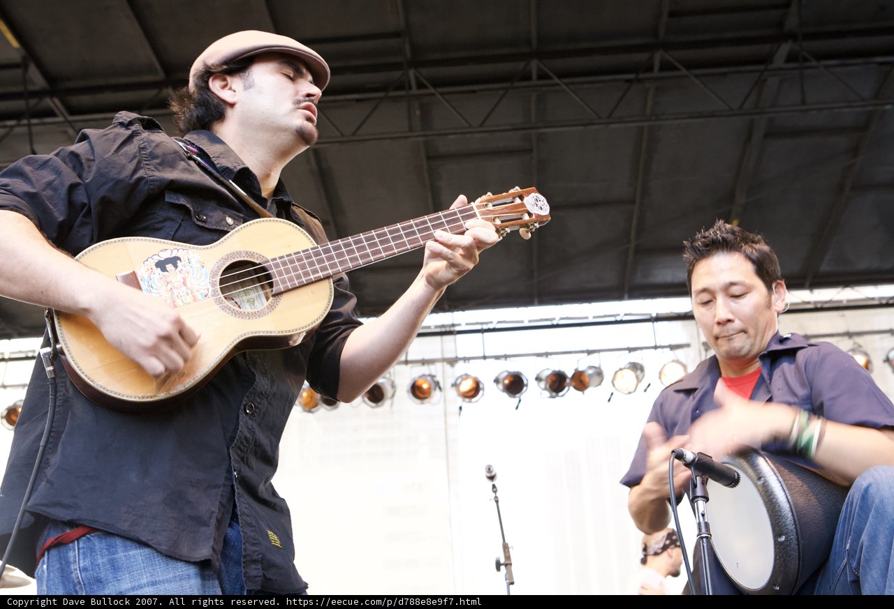 Guitarist in Action