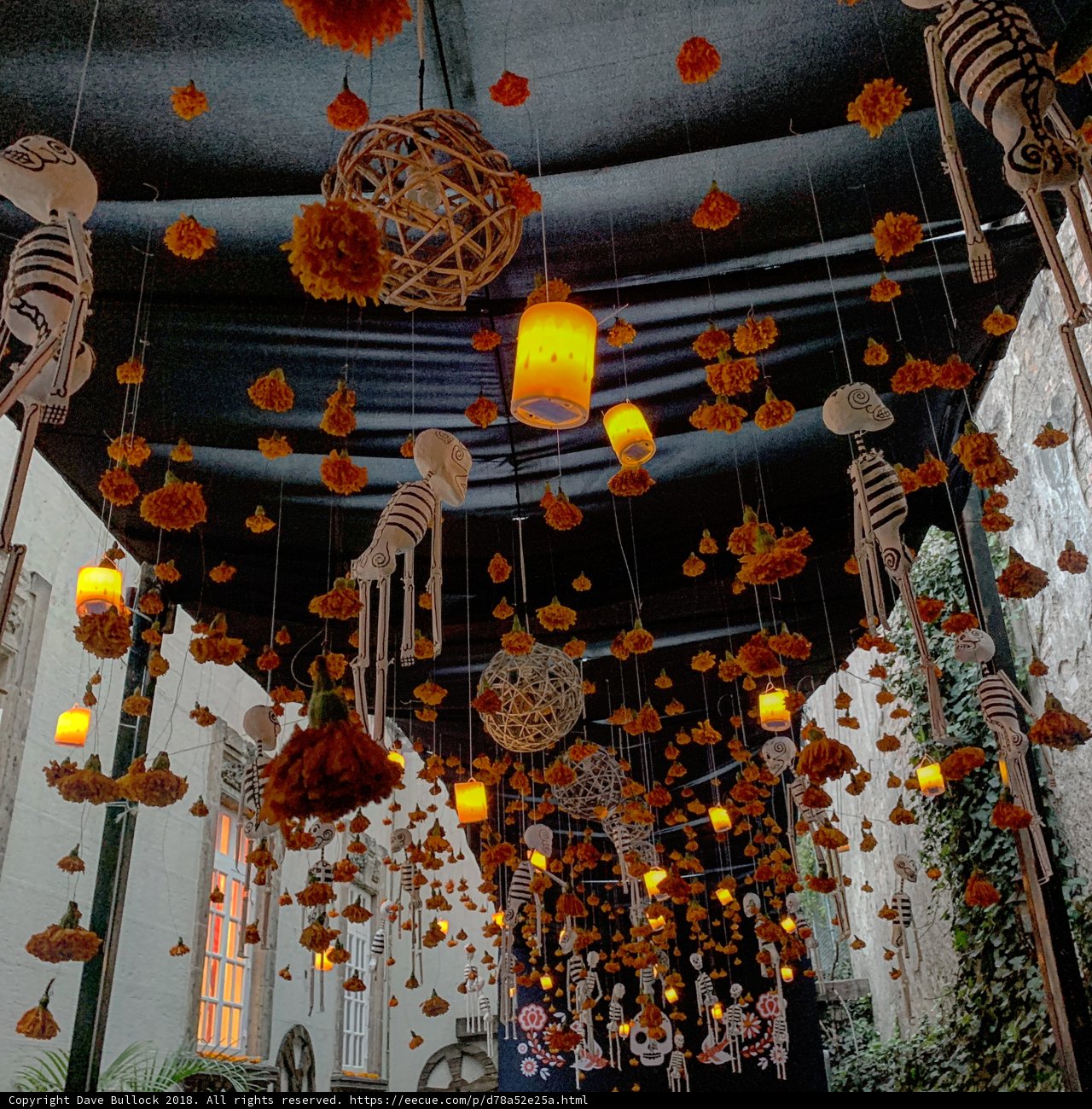 Spooky Skeleton Chandelier