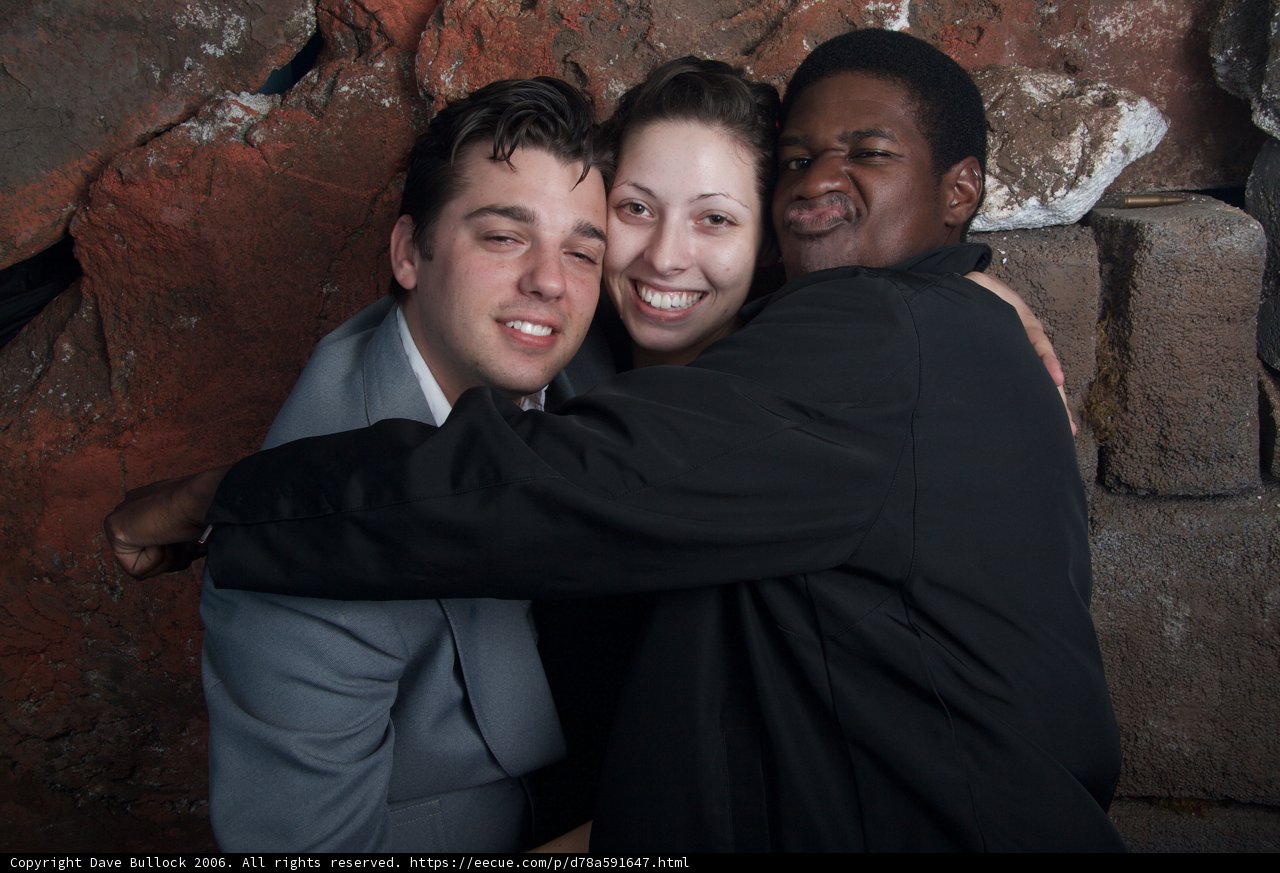 Embraced in Happiness