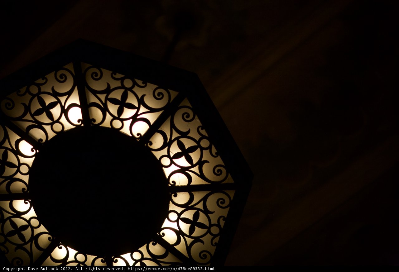 Intricate Light Fixture