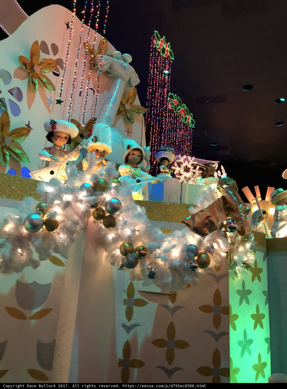 The Jolly Christmas Parade Float at Disneyland