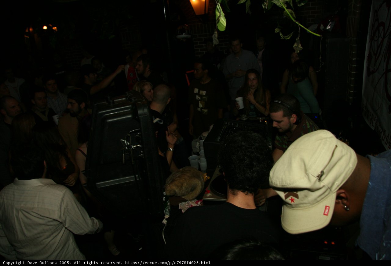 Urban Nightlife at a Local Club