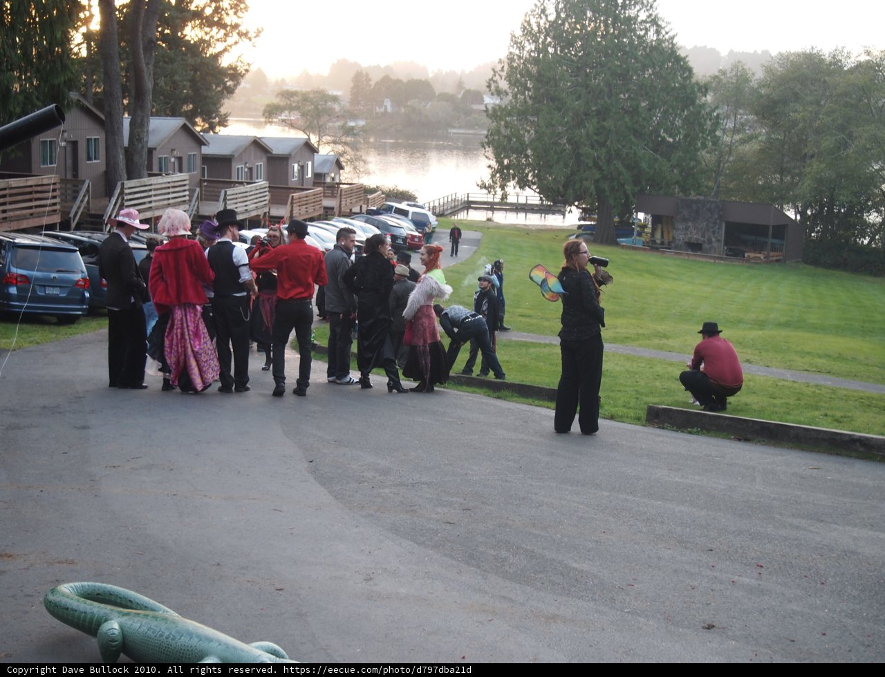 Gathering in the Lot