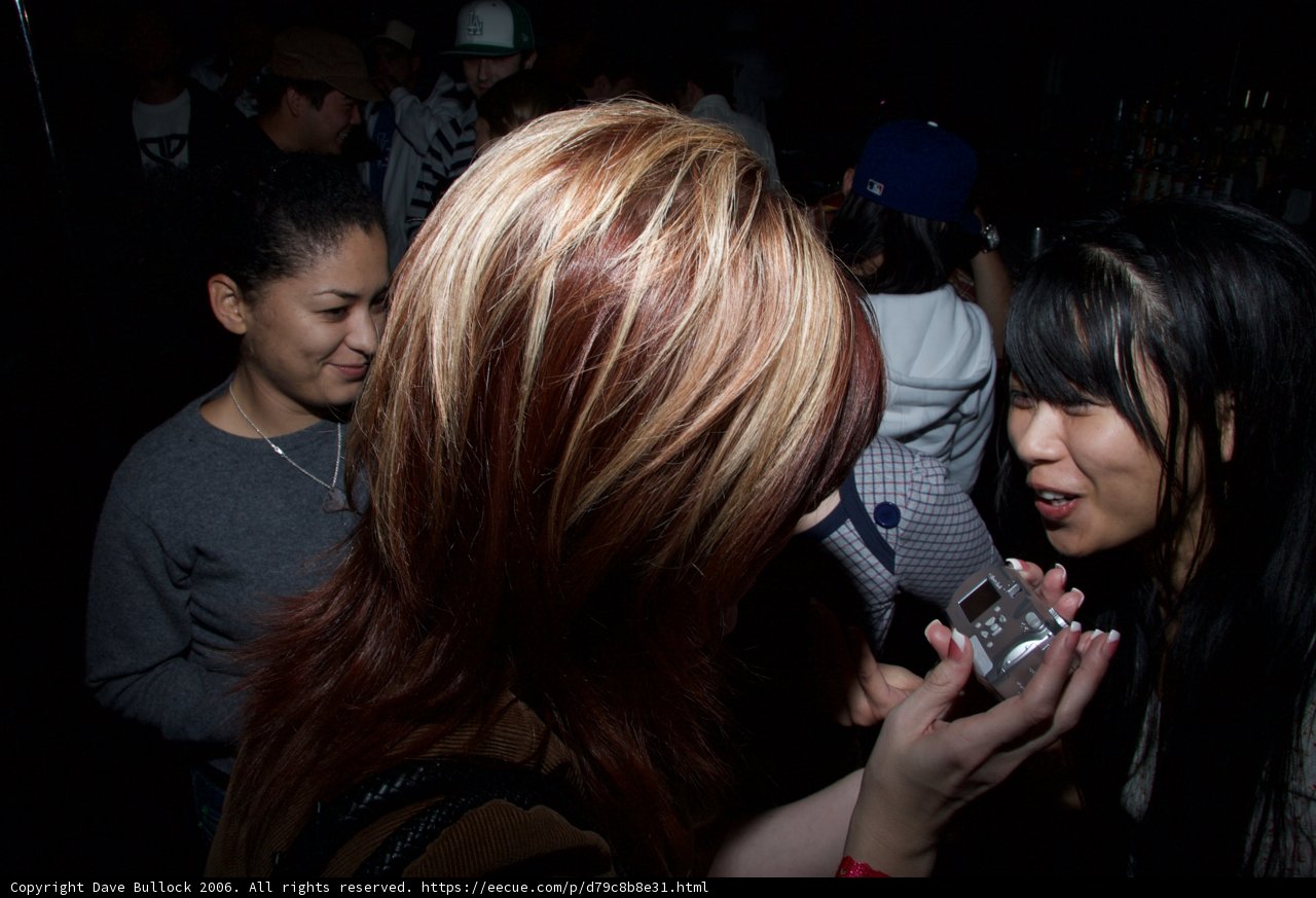 Red-Headed Beauty at the Club