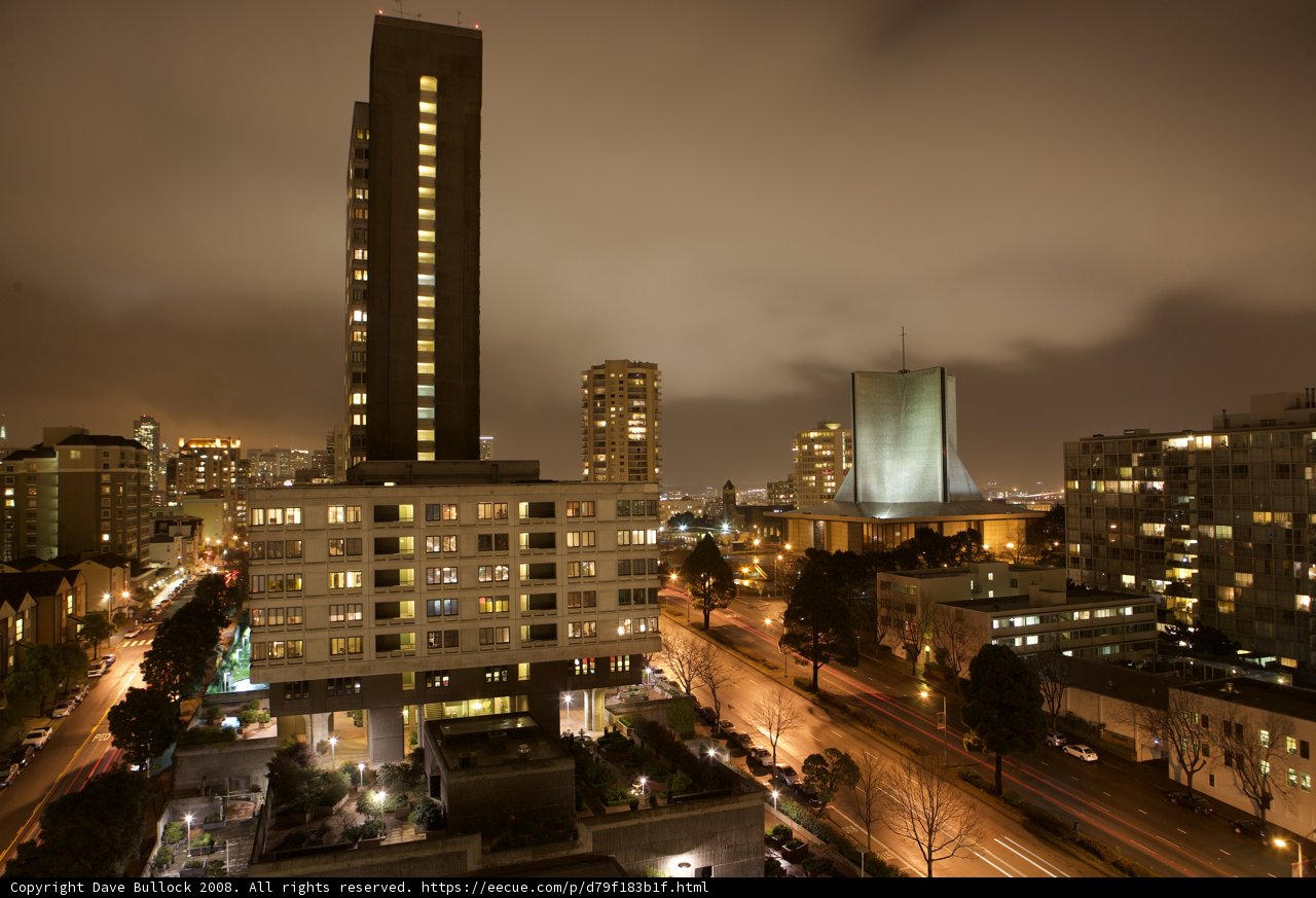 Nighttime in the Metropolis