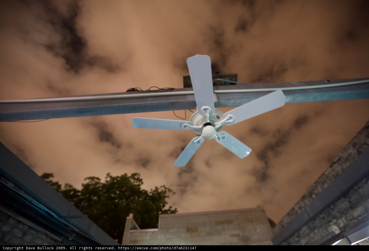 Cooling Breeze from the Ceiling Fan