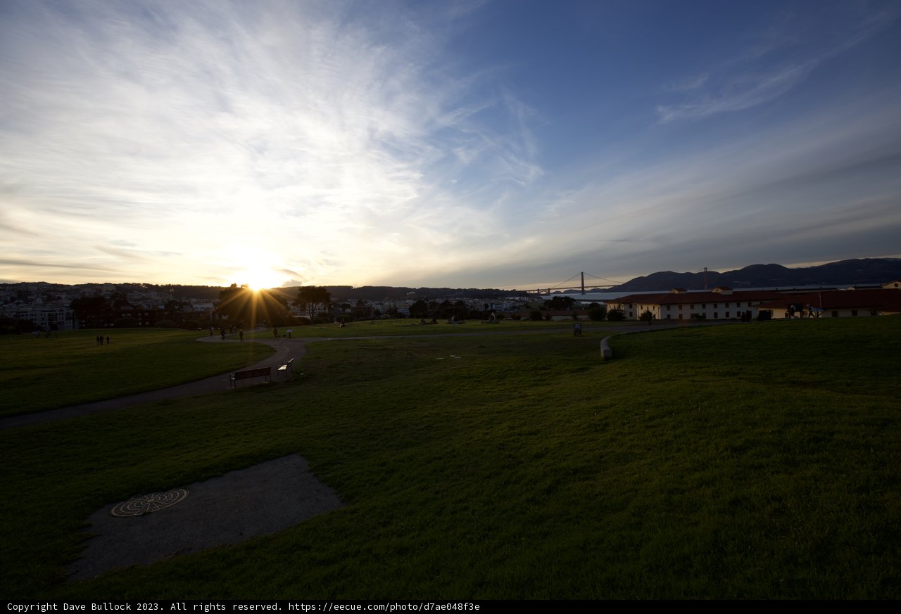 Serene Sunset at Fort Mason, 2023