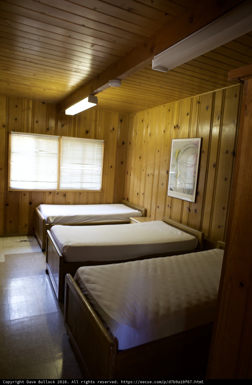 Three Beds in a Hardwood Panel Room