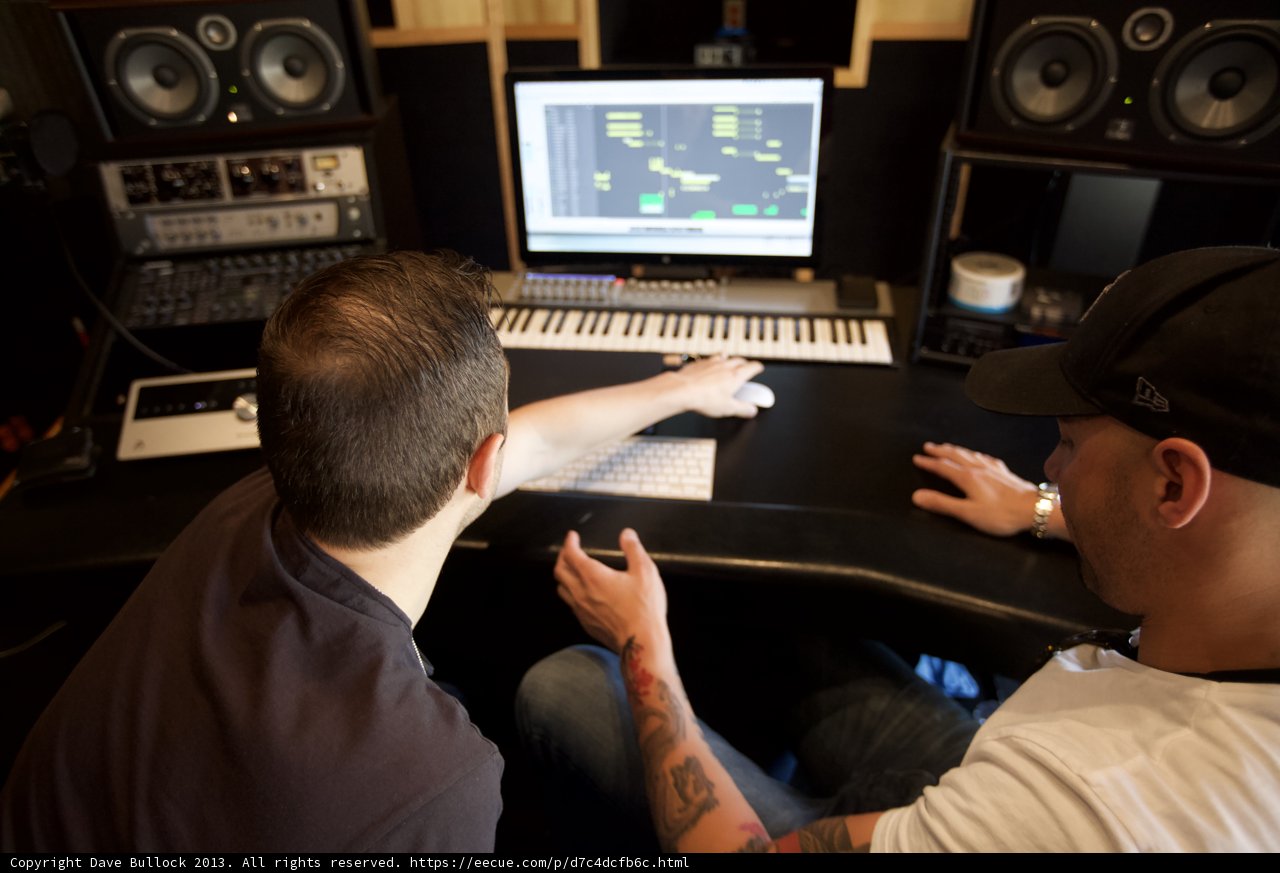 Behind the Music: Two Men in the Studio