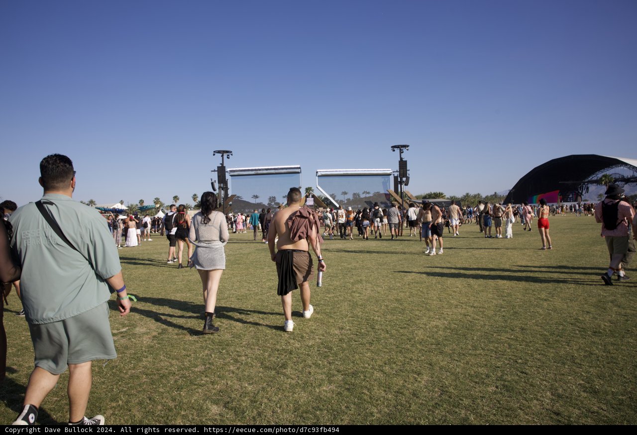 Vibrant Afternoon at Coachella 2024