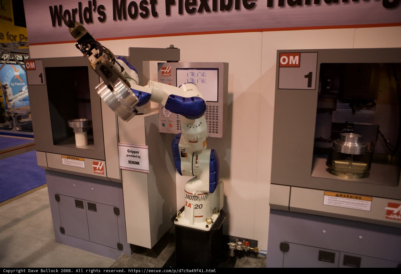 Robot-Operated Machinery Exhibit