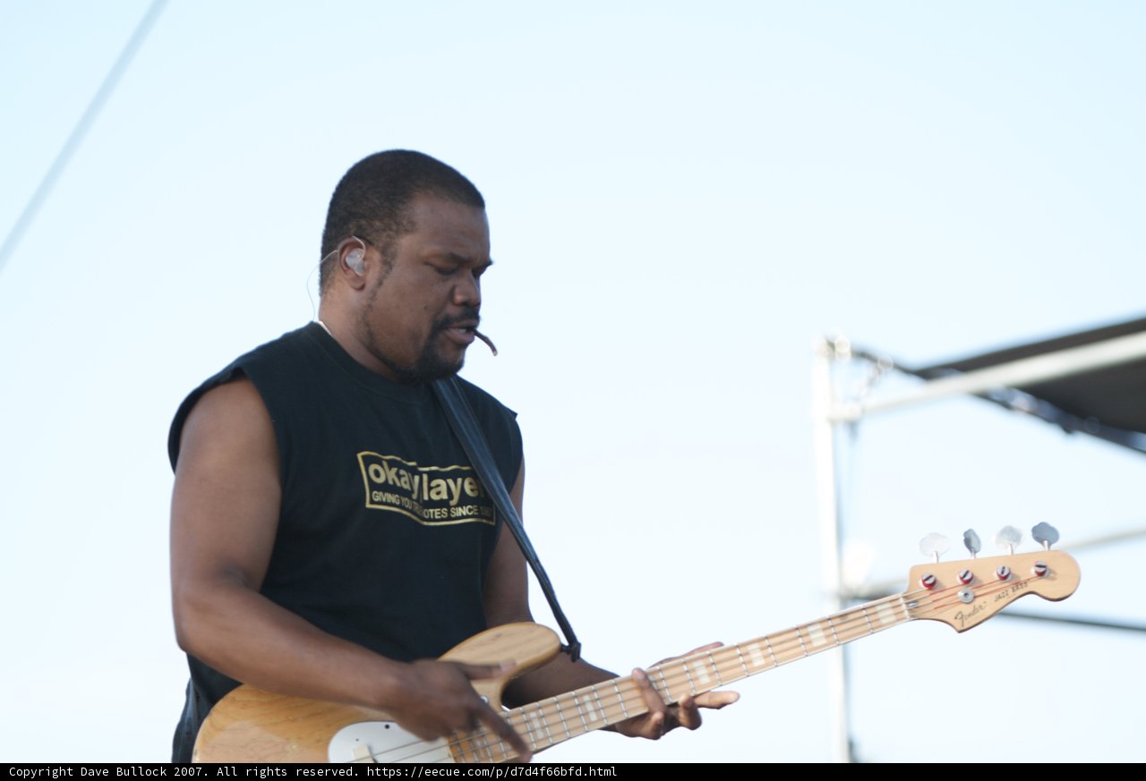 Bassist Serenades Coachella Crowd.