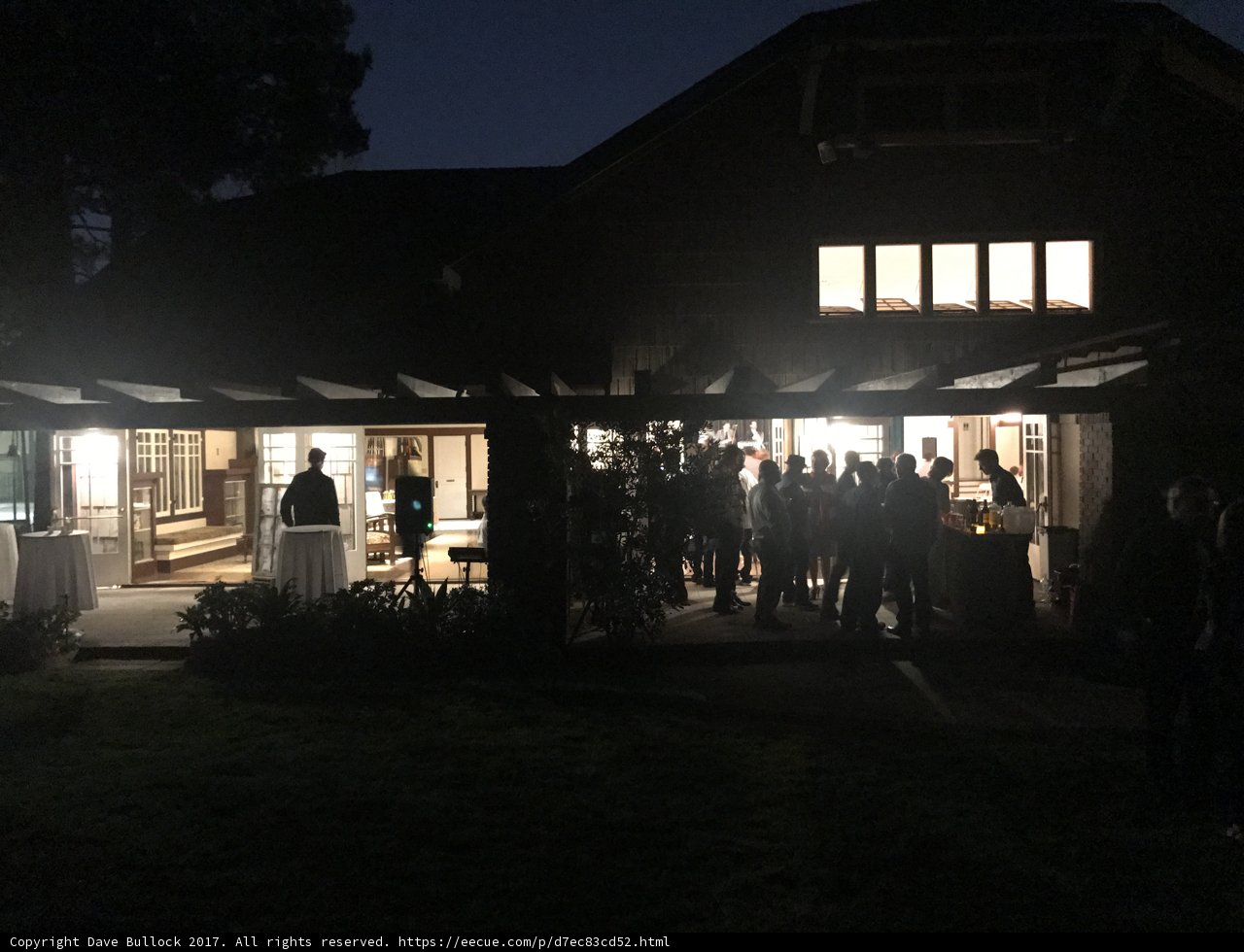 Night Gathering on the Porch