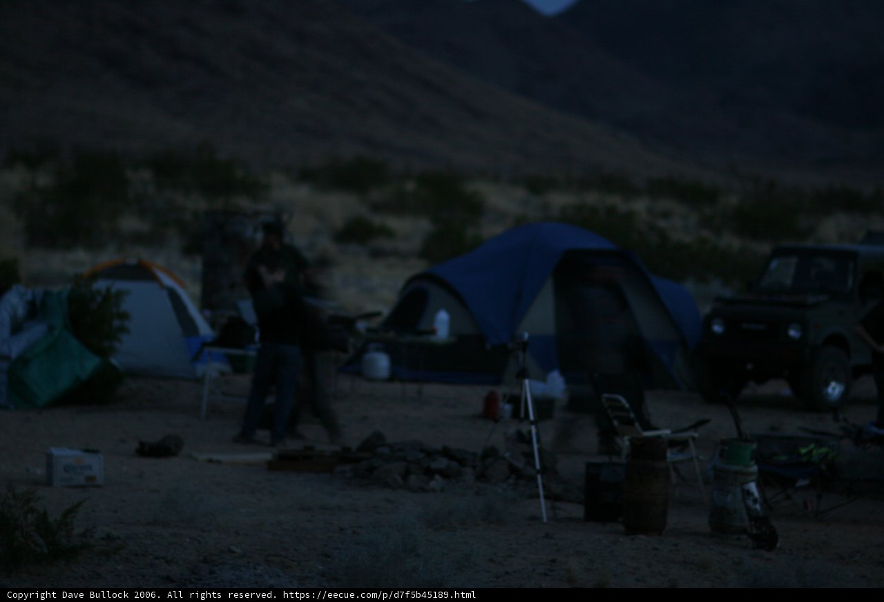 Desert Camping Adventure