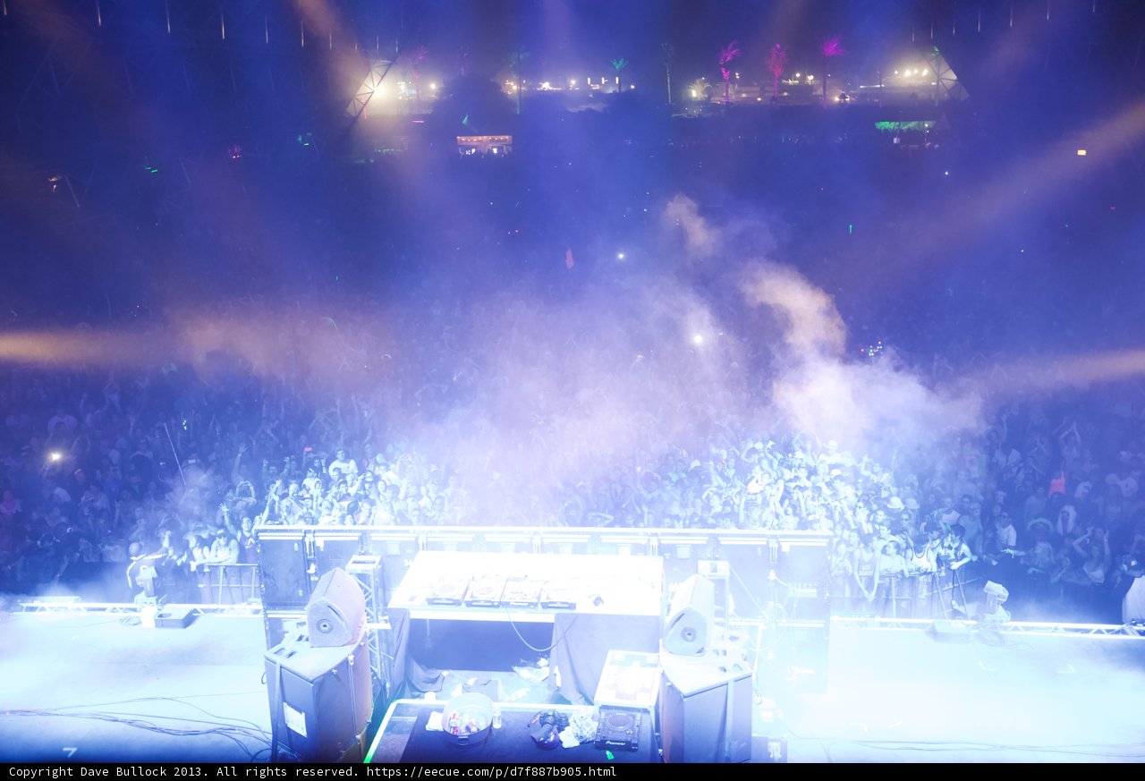 Rockin' the Stage with Smoke and Lights