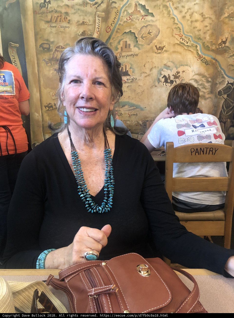 Rhoda B and Her Two Handbags
