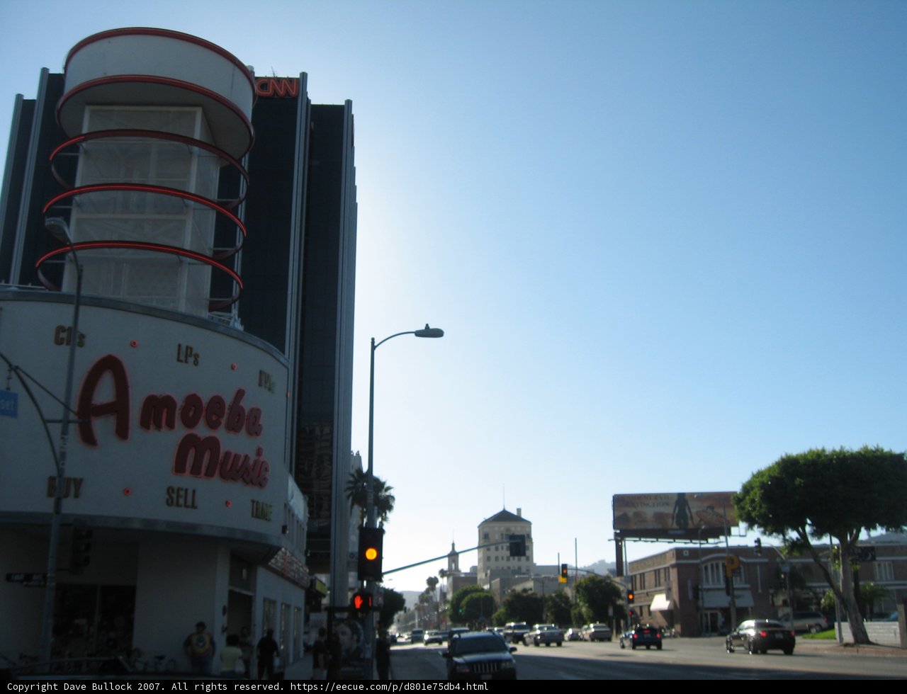 Amoeba Music Building in Metropolis