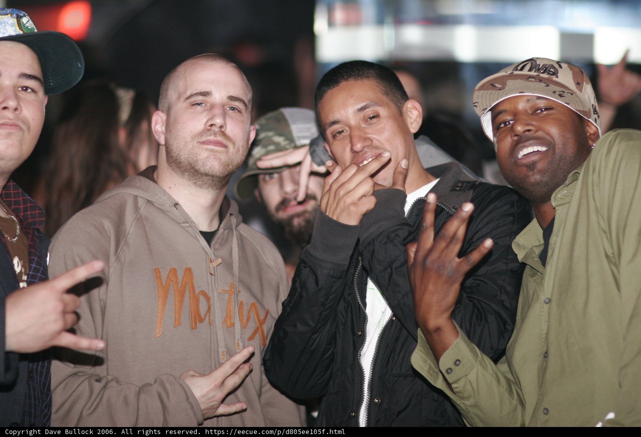 Group of Men Strike a Pose for the Camera