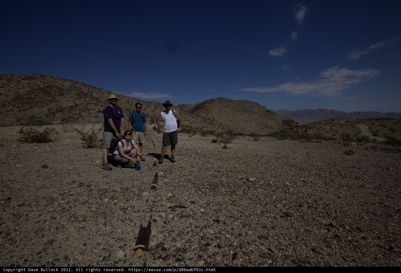 Hiking in the Desert