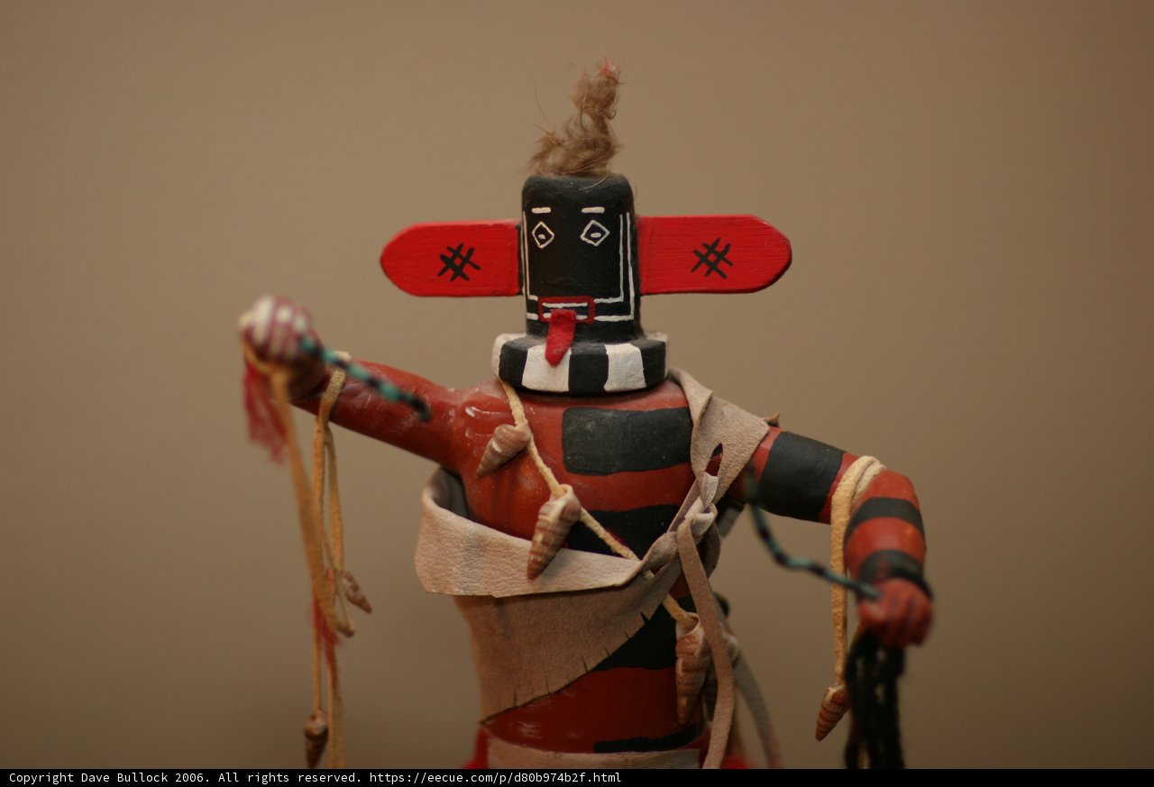 Native American Figurine in Traditional Costume