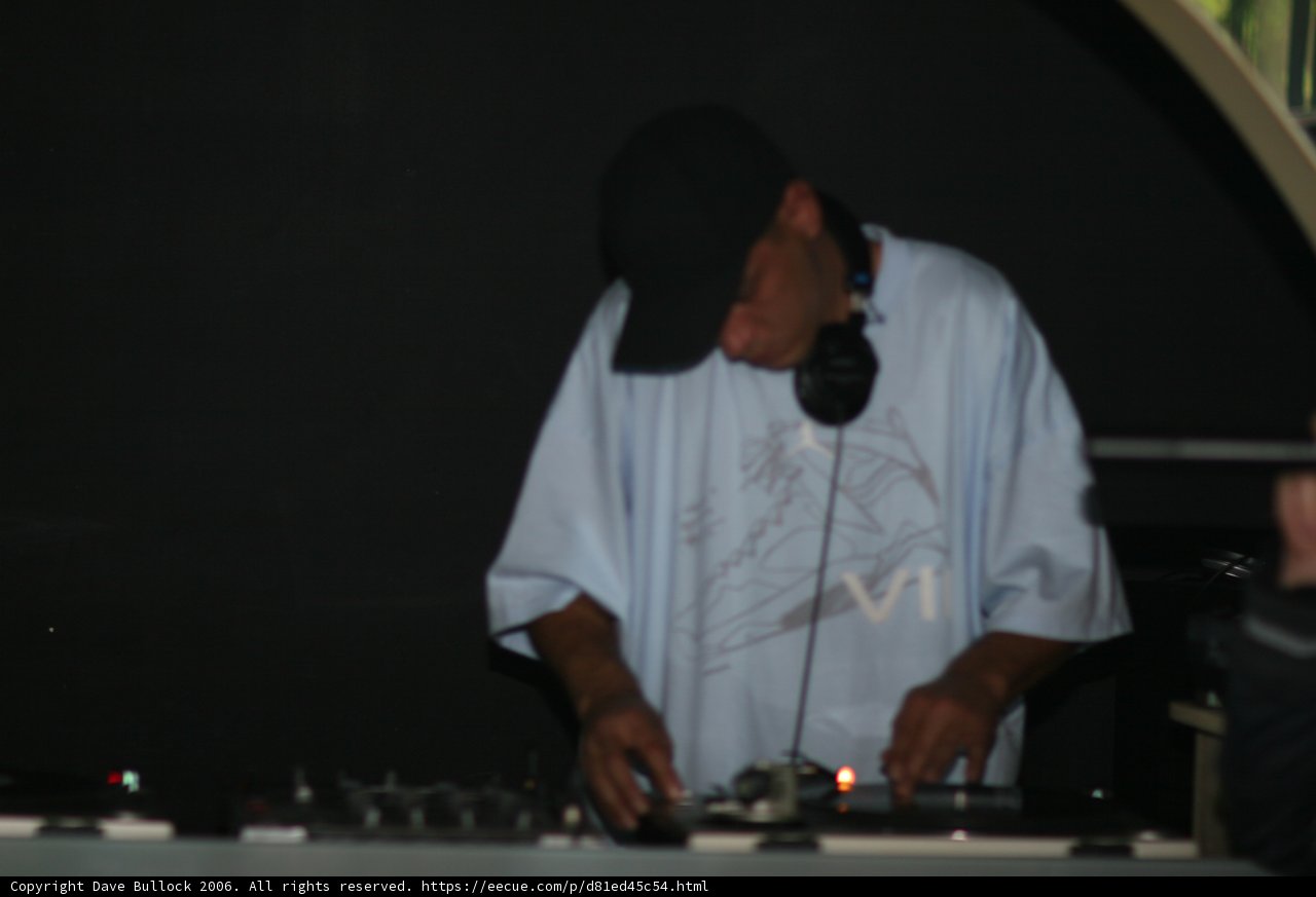 The Blue-Shirted Turntablist