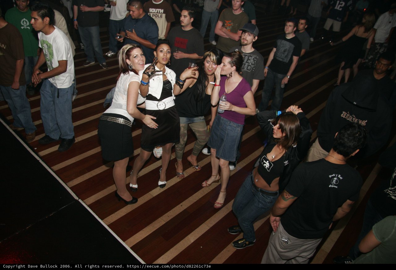 Friends Dancing the Night Away at a Club