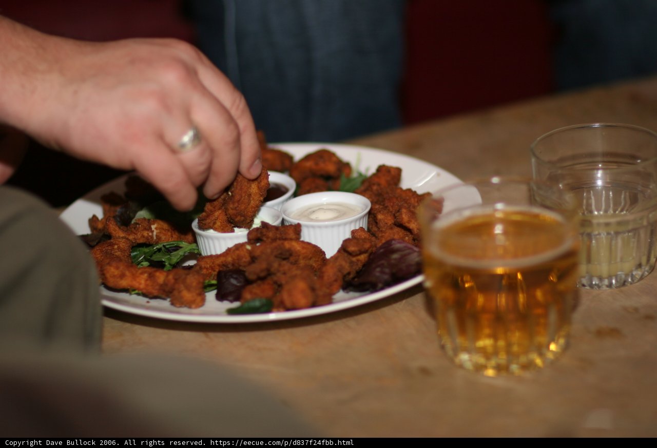 Samurai Sunday feast with frosty beers
