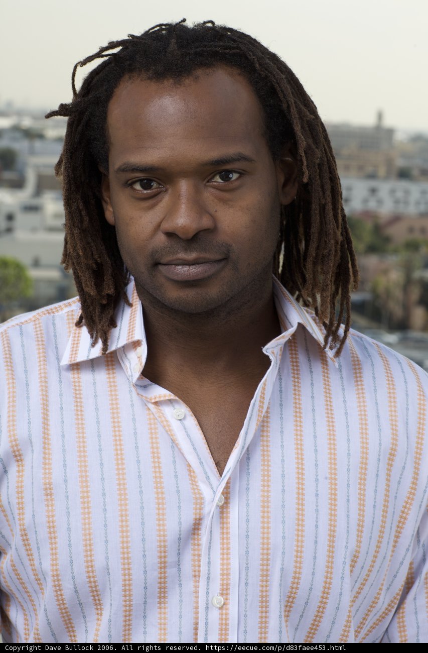Portrait of a Happy Man with Dreadlocks
